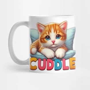 Cuddle Me Cat Mug